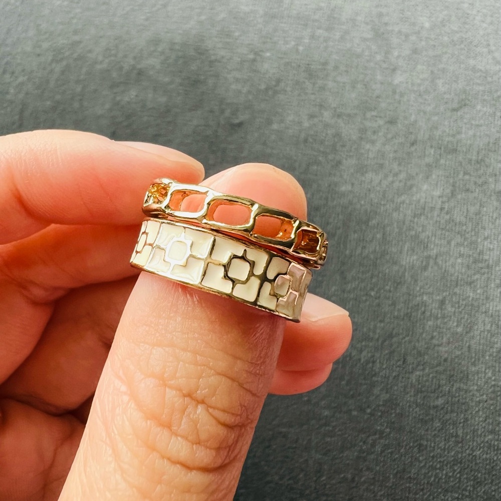 Stylish Ring Set, size 6-8